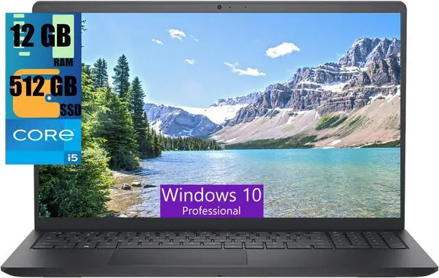 Main image of DELL Inspiron 3520 15 Business Laptop, 15.6'' FHD Touchscreen, Intel Core i5-1155G7 4 Cores Processor, Intel UHD Graphics, 12GB DDR4  512GB PCIe SSD, Wi-Fi, Bluetooth, Windows 10 Pro
