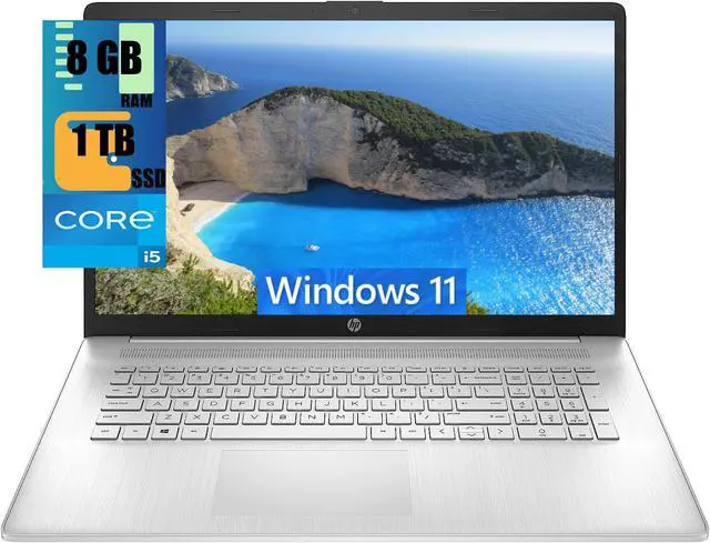 Main image of HP 15 Laptop, 15.6" HD Touchscreen, Intel Core i5-1155G7 4-core Processor, Intel Iris Xe Graphics, 8GB DDR4  1TB PCIe SSD, Wi-Fi, Bluetooth, HD camera, Windows 11