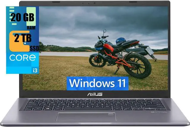 Main image of ASUS VivoBook 15 Laptop, 15.6" FHD1920 x 1080 Touchscreen, Intel Core i3-1115G4 Up to 4.1GHz (Beat i5-1035G4), Intel UHD Graphics, 20GB DDR4  2TB PCIe SSD, Fingerprint Reader, Windows 11
