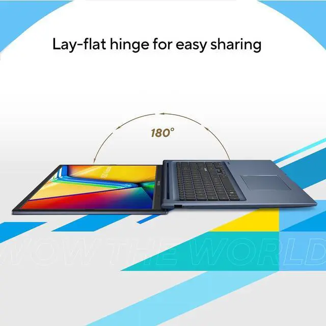 Alt view image 4 of 6 - ASUS Vivobook 17 Laptop, 17.3" FHD (1920 x 1080) Display, Intel Core i3-1215U 6 cores Processor,  Intel UHD Graphics, 20GB DDR4  2TB PCIe SSD, HDMI, Webcam, Wi-Fi, Windows 11 Pro