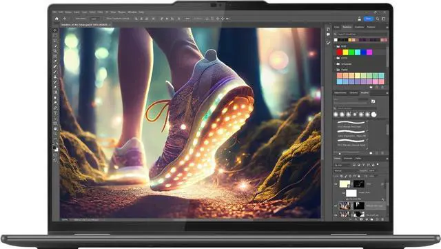 Alt view image 4 of 7 - Lenovo Yoga 7i 16 2-in-1 Laptop, 16" FHD+ Touchscreen, Intel 12-core Ultra 7 155U Processor, Integrated Intel Graphics, 16GB  DDR4  512GB   PCIe SSD, Backlit, Fingerprint, Windows 11 Pro