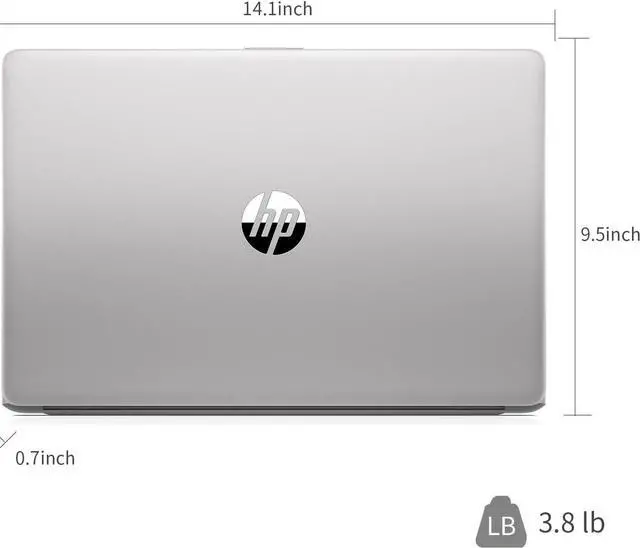 Alt view image 5 of 6 - HP 15 Laptop, 15.6" FHD (1920 x 1080) Display, Intel Core i3-1215U 6 Cores Processor, Intel UHD Graphics, 8GB DDR4  1TB PCIe SSD, Fingerprint Reader, SD Card Reader, Windows 11