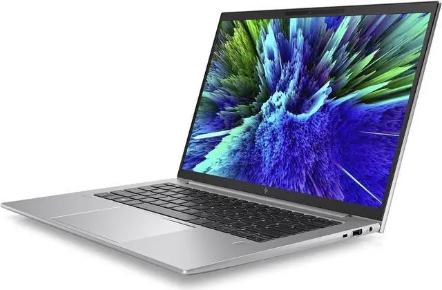 Alt view image 4 of 7 - HP Zbook Firefly G10 14 Laptop, 14.0" WUXGA Display, Ryzen 7 PRO 7840HS 8-Cores Processor, AMD Radeon 780M Graphics, 32GB DDR4  512GB PCIe SSD, Backlit KB, Fingerprint, Windows 11 Pro
