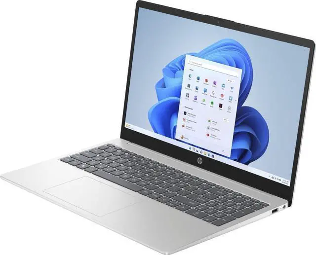 Alt view image 3 of 7 - HP 15 Laptop, 15.6" HD (1366 x 768) Touchscreen, AMD Ryzen 5 7520U 4 Cores Processor, AMD Radeon Graphics, 8GB  DDR4  512GB  PCIe SSD, Bluetooth, Wi-Fi, Windows 11 Pro
