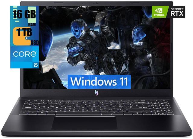 Main image of Acer Nitro V 15 Gaming Laptop, 15.6" FHD 144Hz Display, Intel Core i5-13420H 8 cores Processor, NVIDIA GeForce RTX 2050 4GB GDDR6, 16GB DDR5  1TB PCIe SSD, Backlit Keyboard, WiFi 6, Windows 11