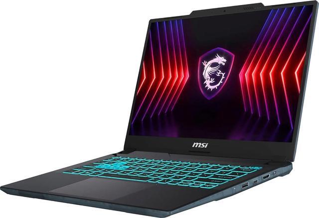 Alt view image 3 of 6 - MSI Cyborg 14 Gaming Laptop, 14" WUXGA 144Hz Display, Intel Core i7-13620H 10-Core Processor, NVIDIA GeForce RTX 4060 8GB GDDR6, 32GB DDR5  1TB PCIe SSD, Backlit KB, Bluetooth 5.2, Windows 11 Pro
