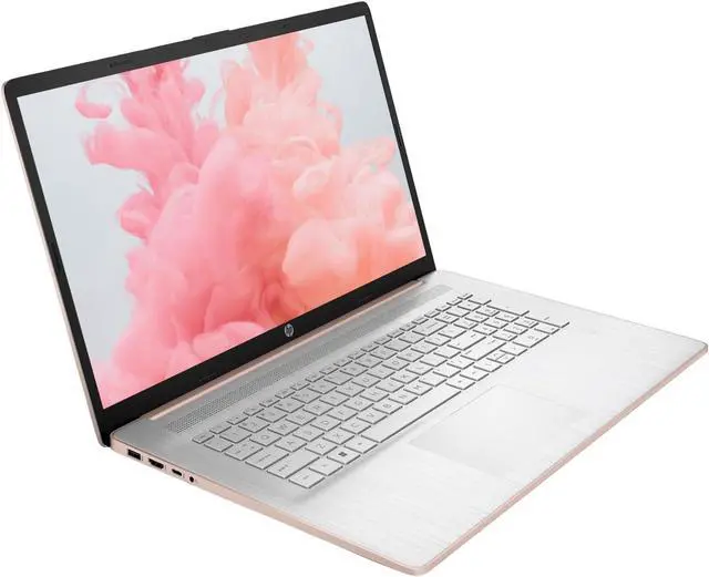 Alt view image 3 of 6 - HP 17 Laptop, 17.3" HD+ Touchscreen, Intel Core i7-1355U 10 Cores Processor, Intel Iris Xe Graphics, 16GB DDR4  1TB PCIe SSD, Webcam, HDMI, Backlit KB, FP Reader, Wi-Fi 6, Windows 11 Pro