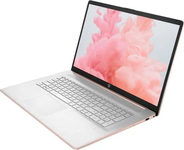 Alt view image 4 of 6 - HP 17 Laptop, 17.3" HD+ Touchscreen, Intel Core i7-1355U 10 Cores Processor, Intel Iris Xe Graphics, 16GB DDR4  1TB PCIe SSD, Webcam, HDMI, Backlit KB, FP Reader, Wi-Fi 6, Windows 11 Pro