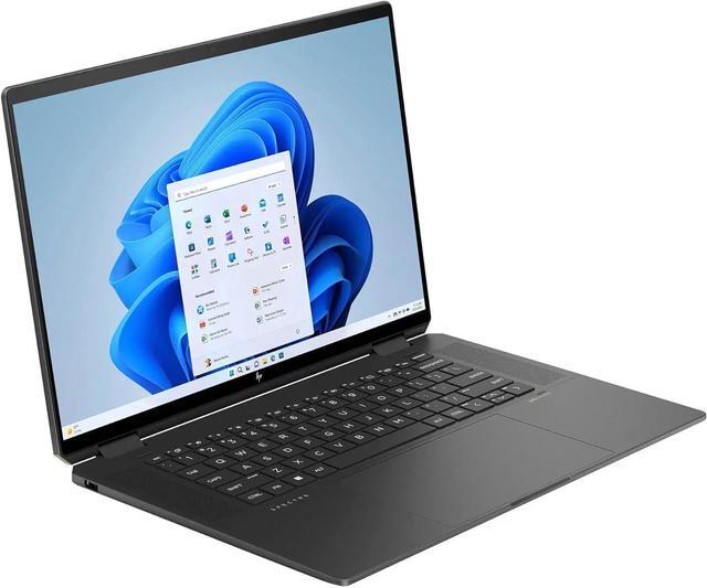 Alt view image 5 of 6 - HP Spectre x360 16 2-in-1 Laptop, 16" WQXGA (2560 x 1600) Touchscreen, Intel Core Ultra 7 155H 16-Core Processor, Intel Arc graphics, 32GB DDR4  512GB PCIe SSD, Backlit KB, FP, Windows 11 Pro