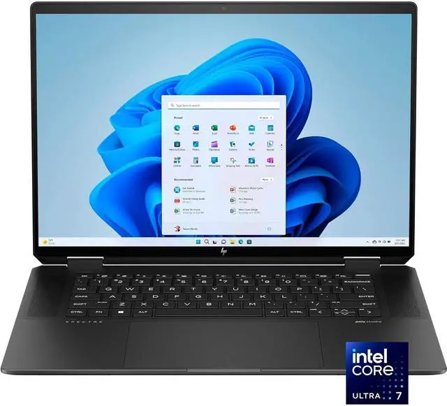 Alt view image 3 of 6 - HP Spectre x360 16 2-in-1 Laptop, 16" 2.8K OLED Touchscreen, Intel Core Ultra 7 155H 16-Core Processor, NVIDIA GeForce RTX 4050 6GB GDDR6, 32GB DDR4  1TB PCIe SSD, Backlit KB, FP, Windows 11