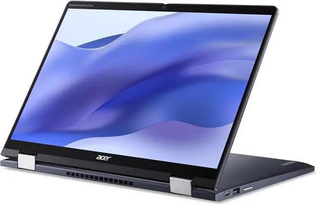 Alt view image 5 of 6 - Acer Chromebook Spin 714 2-in-1 Laptop, 14" FHD+ (1920x1200) Touchscreen, Intel 10-core i5-1235U Processor, Intel Iris Xe Graphics, 8GB DDR4  1TB PCIe SSD, Backlit KB, Windows 11 Pro