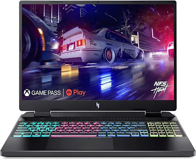 Alt view image 2 of 6 - Acer Nitro 16 Gaming Laptop, 16" WQXGA 165Hz Display, AMD Octa-core Ryzen 9 7940HS Processor, NVIDIA GeForce RTX 4070 8GB Graphic, 64GB DDR5  1TB PCIe SSD, 4-zone RGB Backlit KB, Windows 11