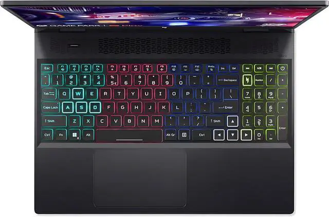 Alt view image 3 of 6 - Acer Nitro 16 Gaming Laptop, 16" WQXGA 165Hz Display, AMD Octa-core Ryzen 9 7940HS Processor, NVIDIA GeForce RTX 4070 8GB Graphic, 64GB DDR5  1TB PCIe SSD, 4-zone RGB Backlit KB, Windows 11