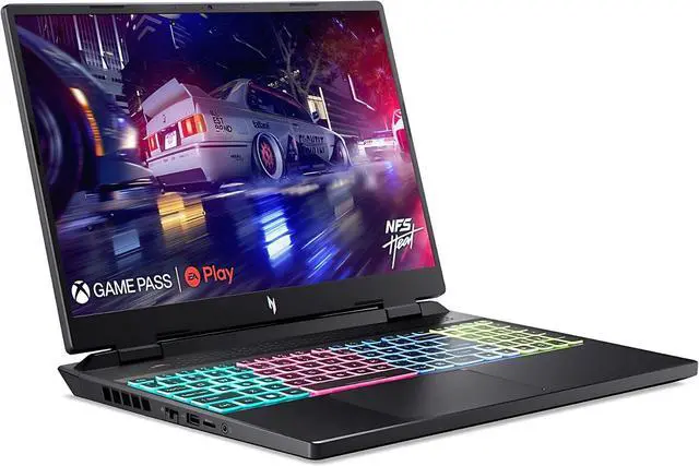 Alt view image 4 of 6 - Acer Nitro 16 Gaming Laptop, 16" WQXGA 165Hz Display, AMD Octa-core Ryzen 9 7940HS Processor, NVIDIA GeForce RTX 4070 8GB Graphic, 64GB DDR5  1TB PCIe SSD, 4-zone RGB Backlit KB, Windows 11