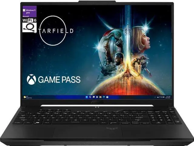 Alt view image 2 of 6 - ASUS TUF A16 Gaming Laptop, 16" FHD+ (1920x1200) 165Hz Display, AMD Ryzen 7 7735HS 8 Cores Processor, AMD Radeon RX7600S Graphics, 32GB DDR5  1TB PCIe SSD, Backlit Keyboard, Windows 11