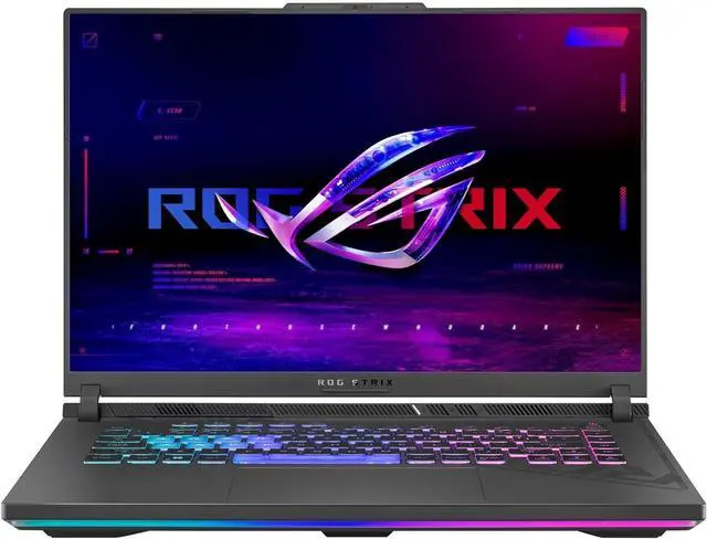 Alt view image 2 of 6 - ASUS Rog Strix G16 Gaming Laptop, 16" FHD+ 165Hz Display, Intel Core i9-13980HX 24 Cores Processor, NVIDIA GeForce RTX 4060 8GB GDDR6, 32GB DDR5  2TB PCIe SSD, RGB Backlit Keyboard, Windows 11 Pro