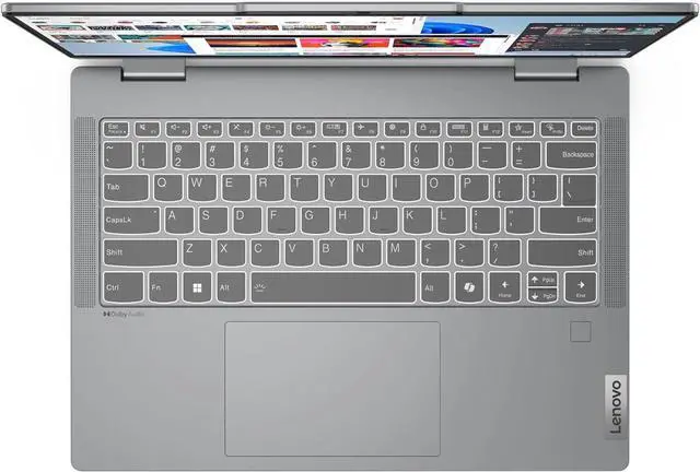 Alt view image 5 of 6 - Lenovo IdeaPad Flex 5 2-in-1 16 Laptop, 16" WUXGA (1920x1200) Touchscreen, Intel Core 7 150U 10-core Processor, Intel Graphics, 16GB DDR4  1TB PCIe SSD, Backlit KB, Fingerprint Reader, Windows 11 Pro