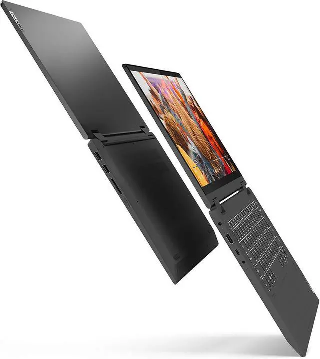 Alt view image 6 of 6 - Lenovo Flex 5 14 2 in 1 Laptop, 14" FHD Touchscreen, AMD Ryzen 5 5500U 6-Core Processor, AMD Radeon Graphics, 16GB  DDR4  512GB   PCIe SSD, Backlit KB, Fingerprint Reader, Windows 11 Home