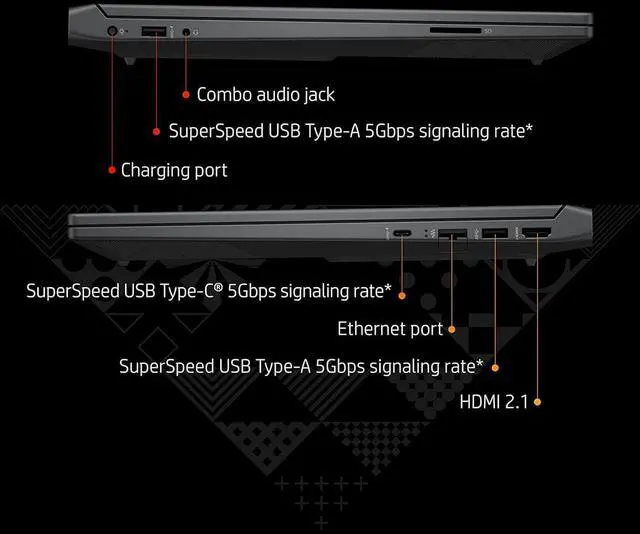Alt view image 6 of 6 - HP Victus 15 Gaming Laptop, 15.6" FHD (1920 x 1080) Display, Intel Core i5-12500H 12 Cores Processor, NVIDIA GeForce RTX 3050 4GB Graphic, 32GB DDR4  512GB PCIe SSD, Backlit Keyboard, Windows 11