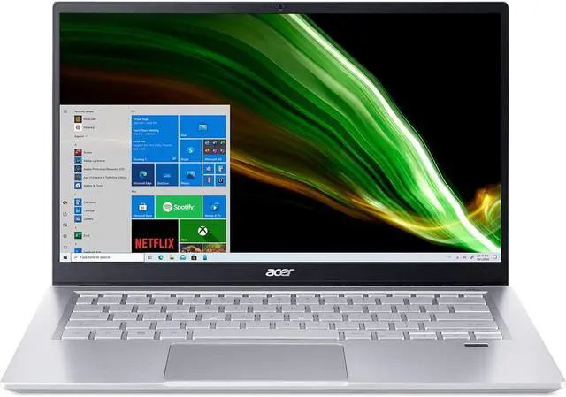 Alt view image 2 of 5 - Acer Swift 3 13 Laptop, 13.5" 2K Display, Intel Core i7-1165G7 4 cores Processor, Iris Xe Graphics, 8GB  DDR4  256GB  PCIe SSD, Back-lit KB, Fingerprint, Windows 11 Pro,Microsoft Office License