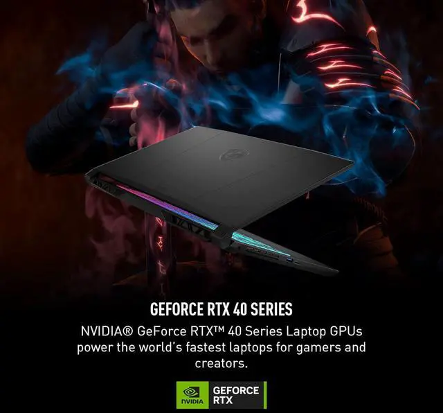Alt view image 5 of 6 - MSI Katana 15 Gaming Laptop, 15.6" 165Hz QHD Display, Intel Core i7-13620H 10 Cores Processor, RTX 4070 8GB GDDR6, 32GB DDR5  1TB PCIe SSD, Cooler Boost 5, Windows 11,Microsoft Office License