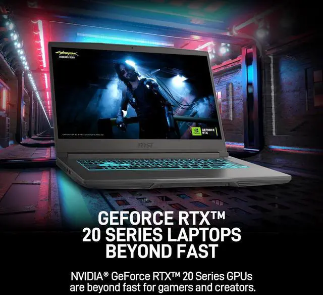Alt view image 4 of 6 - MSI Thin 15 Gaming Laptop, 15.6" FHD 144Hz, Intel Core i5-12450H 8-Core Processor, GeForce RTX 2050 4 GB GDDR6, 32GB DDR5  1TB PCIe SSD, Backlit KB, Windows 11 Pro,Microsoft Office License
