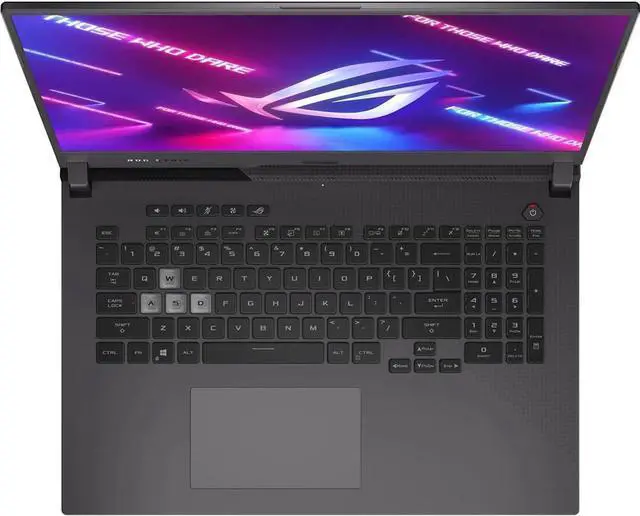Alt view image 5 of 5 - ASUS ROG Strix G17 Gaming Laptop, 17.3" FHD 144Hz Display, AMD Ryzen 7 6800H 8 cores Processor, RTX 3050 4GB GDDR6, 16GB DDR5  1TB PCIe SSD, RGB Keyboard, Windows 11,Microsoft Office License