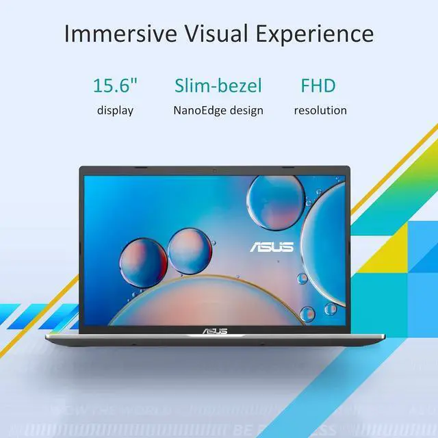 Alt view image 5 of 6 - ASUS VivoBook 15 Laptop, 15.6" FHD (1920 x 1080) Display, AMD Dual-core Ryzen 3 3250U Processor, AMD Radeon Graphics, 16GB DDR4  1TB PCIe SSD, VGA Camera, Windows 11,Microsoft Office License