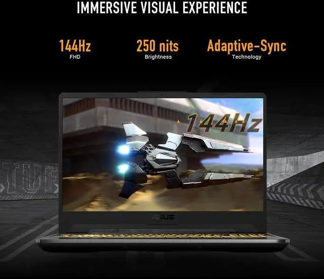 Alt view image 3 of 6 - ASUS TUF Gaming A15 Gaming Laptop, 15.6" FHD 144Hz Display, AMD Ryzen 5 7535HS 6 Cores processor, RTX 3050 4GB, 64GB DDR5  2TB PCIe SSD, Backlit KB, Windows 11 Pro,Microsoft Office License