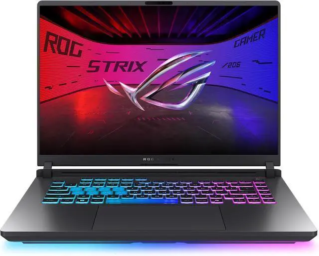 Alt view image 6 of 6 - ASUS ROG Strix G16 Gaming Laptop, 16" 2.5K 240Hz, Intel Core Ultra 9 275HX 24 Cores Processor, GeForce RTX 5060 8GB GDDR7, 32GB DDR5  512GB PCIe SSD, Wi-Fi 7, Windows 11,Microsoft Office License
