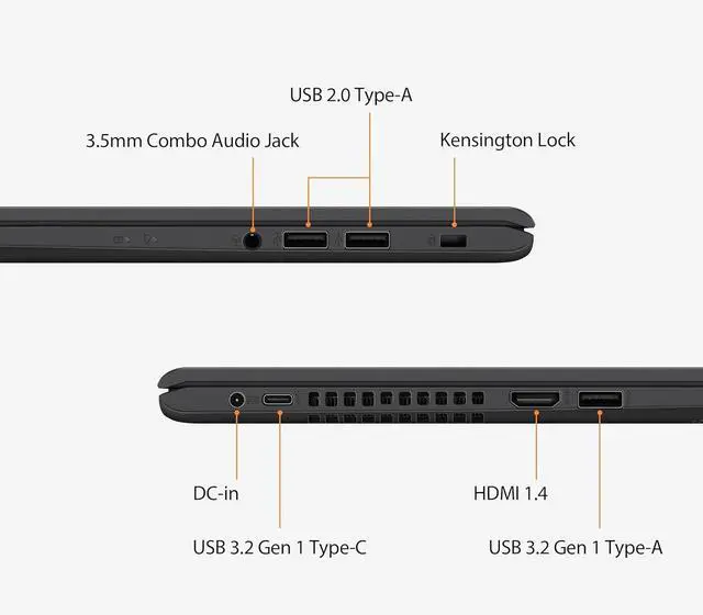 Alt view image 6 of 6 - ASUS Vivobook 15 Laptop, 15.6" FHD (1920 x 1080) Display, Intel Core i5-1135G7 4 Cores Processor, Intel Iris Xe Graphics, 20GB DDR4  512GB PCIe SSD, WiFi, Bluetooth, Windows 11 Pro