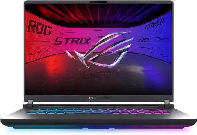 Alt view image 2 of 6 - ASUS ROG Strix G16 Gaming Laptop, 16" FHD+ 165Hz Display, Intel Core i5-13450HX 10 Cores Processor, GeForce RTX 5050 8GB GDDR7, 32GB DDR5  2TB PCIe SSD, Wi-Fi 7, Windows 11 ,Office 2024 License