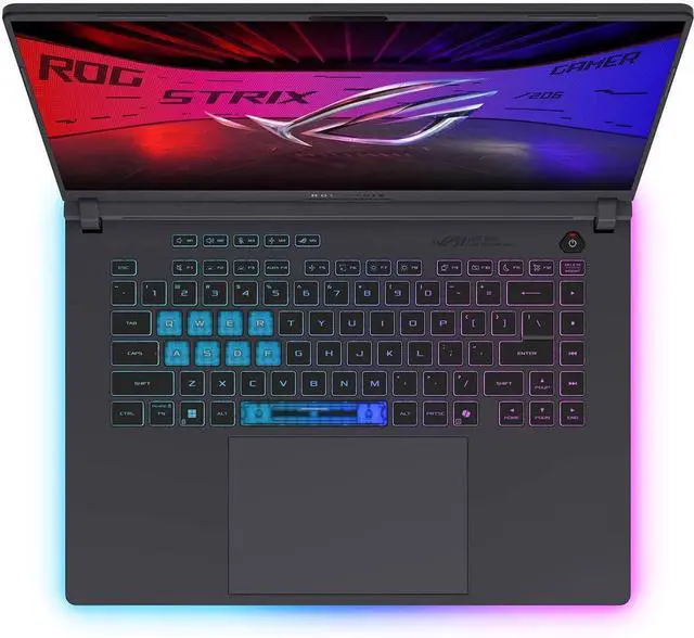 Alt view image 5 of 6 - ASUS ROG Strix G16 Gaming Laptop, 16" FHD+ 165Hz Display, Intel Core i5-13450HX 10 Cores Processor, GeForce RTX 5050 8GB GDDR7, 32GB DDR5  2TB PCIe SSD, Wi-Fi 7, Windows 11 ,Office 2024 License