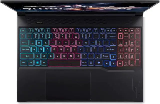 Alt view image 4 of 5 - Acer Nitro 16 Gaming Laptop, 16" WUXGA 180Hz Display, AMD Ryzen 7 260 Octa-Core Processor, NVIDIA GeForce RTX 5060 8 GB GDDR7, 32GB DDR5 512GB PCIe SSD, Wi-Fi 6, Windows 11 ,Office 2024 License