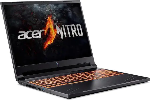 Alt view image 4 of 6 - Acer Nitro V 16 Gaming Laptop, 16" WQXGA 180Hz Display, Intel Core i7-14650HX 16 Cores Processor, NVIDIA GeForce RTX 4060 8 GB GDDR6, 64GB DDR5  1TB PCIe SSD, Windows 11 Pro ,Office 2024 License