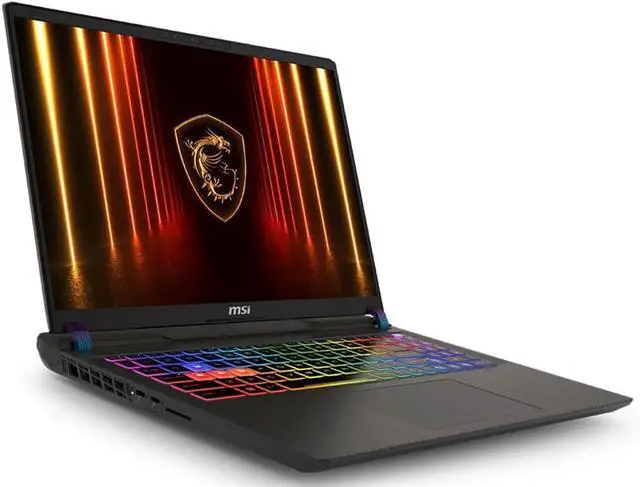 Alt view image 3 of 6 - MSI Vector 16 Gaming Laptop, 16" 240Hz QHD+, Intel Ultra 9- 275HX 24-Cores Processor, NVIDIA GeForce RTX 5070 Ti 12GB GDDR7, 32GB DDR5  512GB PCIe SSD, Wi-Fi 7, Windows 11 ,Office 2024 License