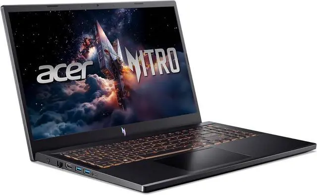 Alt view image 2 of 5 - Acer Nitro V 15 Gaming Laptop, 15.6" FHD 165Hz, Intel Core i9-13900H 14-Cores Processor, NVIDIA GeForce RTX 5060 8 GB GDDR7, 64GB DDR5  1TB PCIe SSD, Wi-Fi 6, Windows 11 Pro ,Office 2024 License
