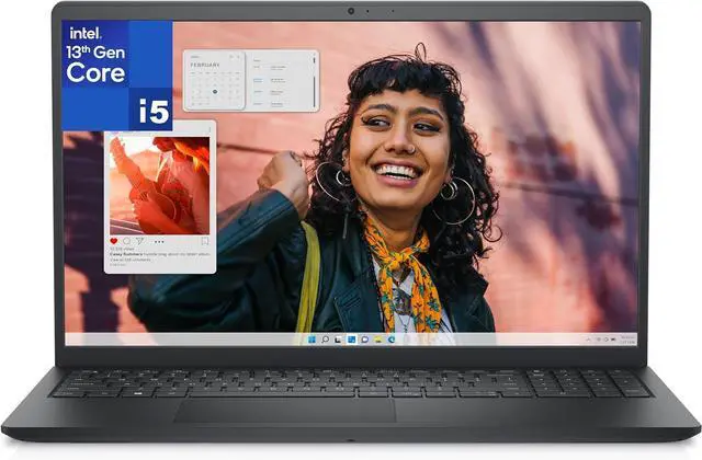 Alt view image 2 of 5 - Dell Inspiron 15 Laptop, 15.6" Full HD Touchscreen, Intel Core i5-1334U 10 cores Processor, Intel UHD Graphics, 16GB DDR4  1TB PCIe SSD, Wi-Fi 5 + Bluetooth, Windows 11 Pro ,Office 2024 License