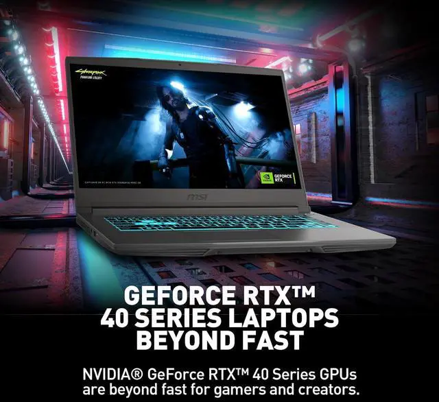Alt view image 5 of 6 - MSI Thin 15 Gaming Laptop, 15.6" FHD 144Hz, Intel Core i7-13620H 10 cores Processor, NVIDIA GeForce RTX 4050 GDDR6 6GB, 16GB DDR5  1TB PCIe SSD, WiFi 6E, Windows 11 ,Office 2024 License