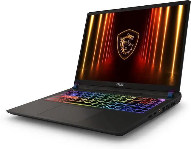 Alt view image 4 of 6 - MSI Vector 16 Gaming Laptop, 16" 240Hz QHD+, Intel Core Ultra 9 275HX 24 Cores Processor, NVIDIA GeForce RTX 5080 16GB GDDR7, 64GB DDR5  2TB PCIe SSD, RGB Backlit, Windows 11 ,Office 2024 License