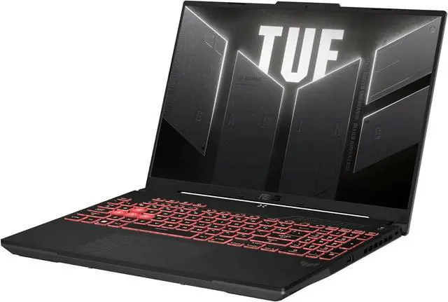 Alt view image 4 of 5 - ASUS TUF A16 Gaming Laptop, 16" Full HD+ 144Hz Display, AMD Ryzen 7 7445HS 6 Cores Processor, NVIDIA GeForce RTX 4050 6 GB, 64GB DDR5  2TB PCIe SSD, Backlit KB, Windows 11 ,Office 2024 License