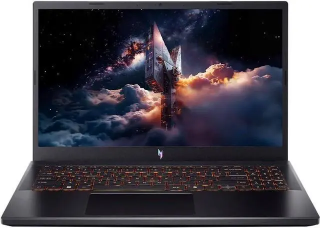 Alt view image 2 of 6 - Acer Nitro V 15 Gaming Laptop, 15.6" FHD IPS 165Hz, Intel Core i5-13420H 8 core Processor, NVIDIA GeForce RTX 5050 8GB GDDR6, 32GB DDR5  512GB PCIe SSD, Backlit KB, Windows 11 ,Office 2024 License