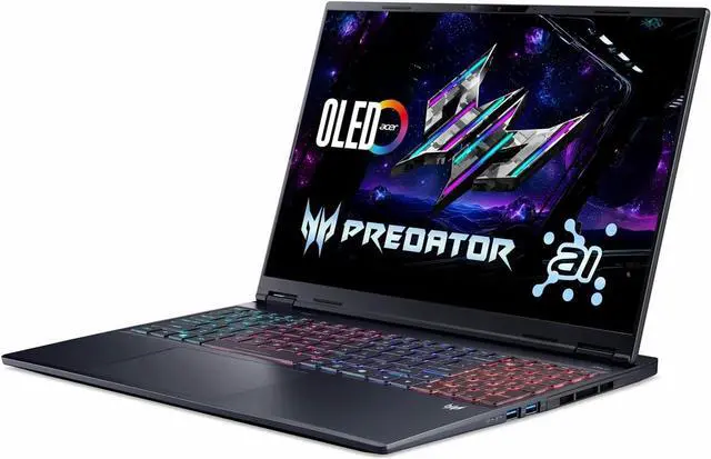 Alt view image 4 of 6 - Acer Predator Helios Neo 16 Gaming Laptop, 16" WQXGA 240Hz, Intel Core Ultra 9 275HX 24-Cores Processor, RTX 5070 Ti 12GB GDDR7, 16GB DDR5  2TB PCIe SSD, Windows 11 ,Office 2024 License