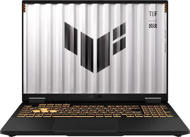 Alt view image 2 of 6 - ASUS TUF F16 Gaming Laptop, 16" FHD+ 165Hz, Intel Core i7-14650HX 16 cores Processor, NVIDIA GeForce RTX 5050 8GB GDDR7, 64GB DDR5  1TB PCIe SSD, Wi-Fi 6, Windows 11 Pro ,Office 2024 License
