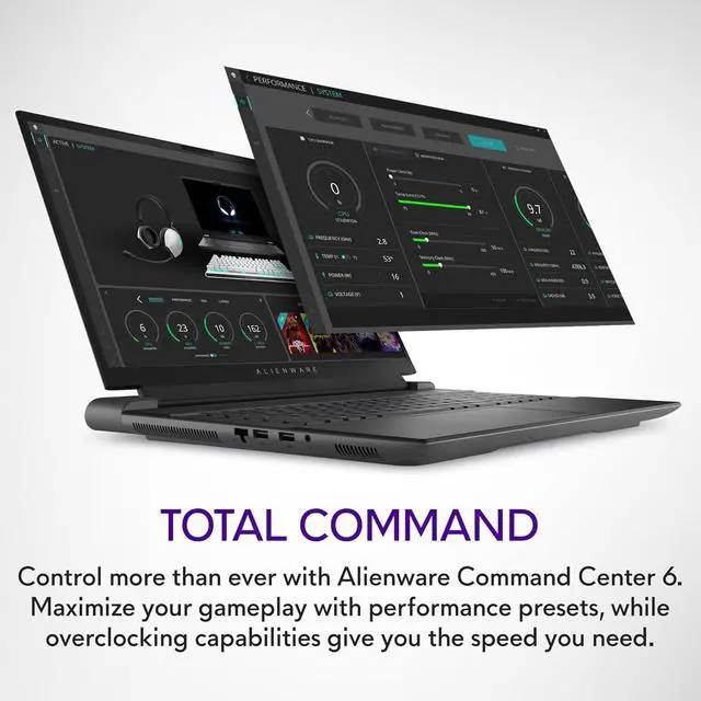 Alt view image 5 of 6 - Alienware M18 Gaming Laptop, 18" QHD+ 165Hz, Intel Core i7-14700HX 20 core Processor, NVIDIA GeForce RTX 4070 8GB GDDR6, 16GB DDR5  2TB PCIe SSD, wifi, Windows 11 ,Office 2024 License