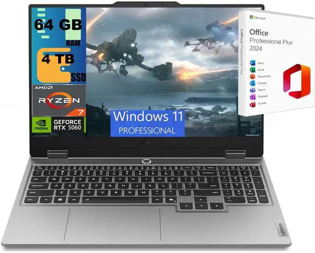 Lenovo LOQ 15 Gaming Laptop, 15.6