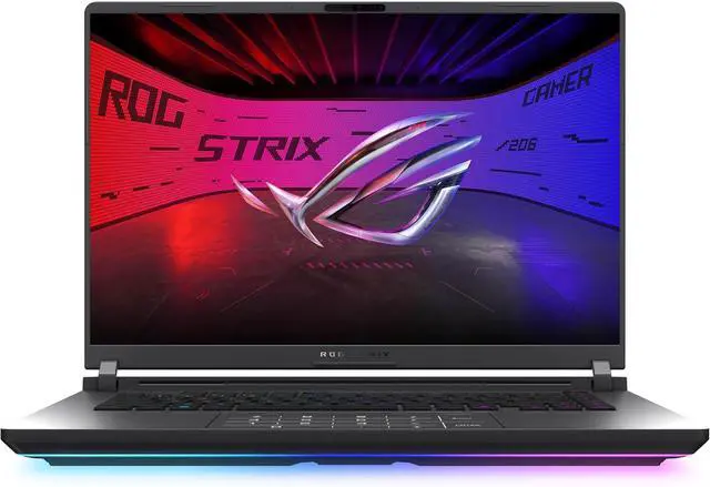 Alt view image 2 of 6 - ASUS ROG Strix G16 Gaming Laptop, 16" 2.5K (2560x1600) 240Hz, Intel Core Ultra 9 275HX 24 cores Processor, NVIDIA GeForce RTX 5080 16GB GDDR7, 16GB DDR5 2TB PCIe SSD, Wi-Fi 7, Windows 11