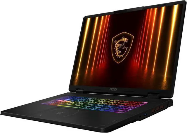 Alt view image 3 of 6 - MSI Crosshair 18 Gaming Laptop, 18" QHD+ 240Hz, Intel Core Ultra 9 275HX 24-core Processor, NVIDIA RTX 5070 8GB GDDR7, 16GB DDR5 1TB PCIe SSD, Wi-Fi 6E + Bluetooth, Windows 11