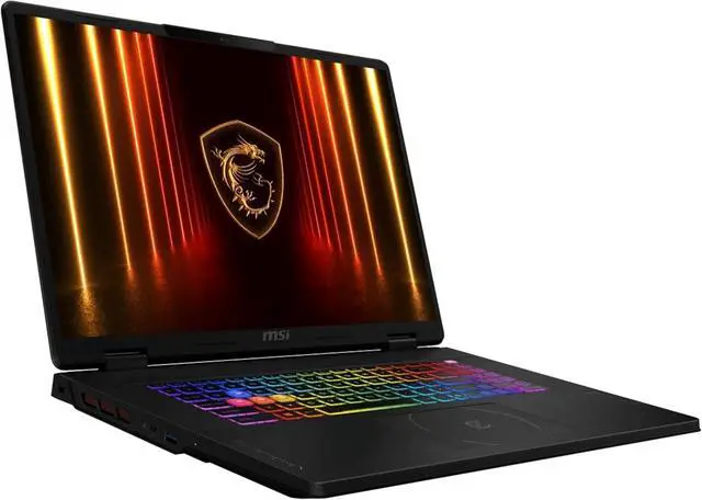 Alt view image 4 of 6 - MSI Crosshair 18 Gaming Laptop, 18" QHD+ 240Hz, Intel Core Ultra 9 275HX 24-core Processor, NVIDIA RTX 5070 8GB GDDR7, 16GB DDR5 1TB PCIe SSD, Wi-Fi 6E + Bluetooth, Windows 11