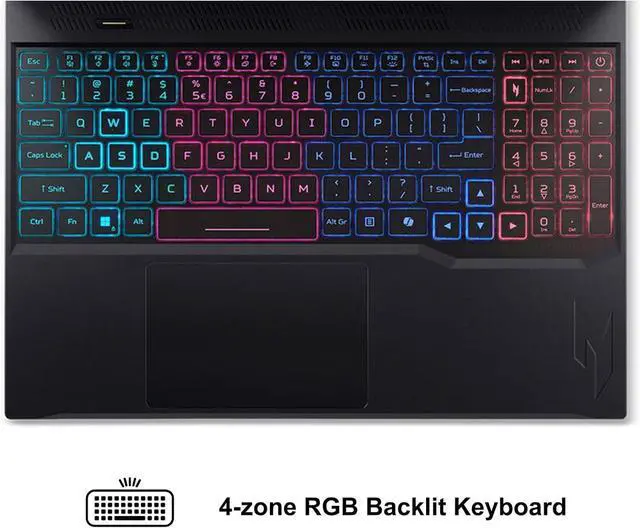 Alt view image 5 of 6 - Acer Nitro V 16 Gaming Laptop, 16" WQXGA (2560 x 1600) 180Hz Display, AMD 8-core Ryzen 7 260 Processor, NVIDIA GeForce RTX 5070 8GB GDDR7, 16GB DDR5 512GB PCIe SSD, Wi-Fi 6, Windows 11